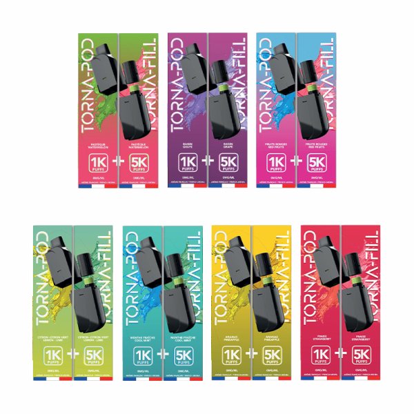 Cartouche Pré-Remplie Torna-Pod 20mg 10ml (1pcs) - Torna-Bar