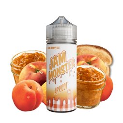 Apricot 0mg 100ml - Jam Monster by Monster Vape Labs