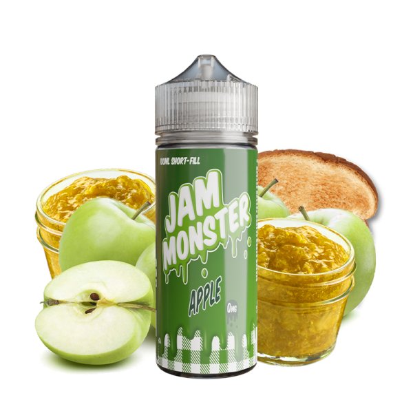 [Black Friday] Apple 0mg 100ml - Jam Monster by Monster Vape Labs