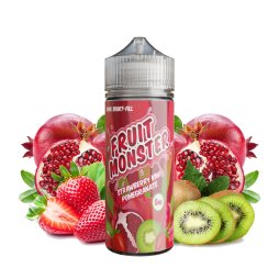 Strawberry Kiwi Pomegranate 0mg 100ml - Fruit Monster by Monster Vape Labs