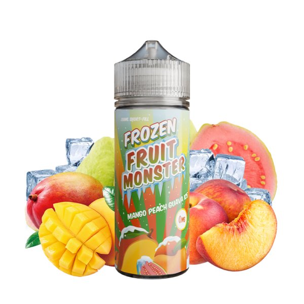 Mango Peach Guava Ice 0mg 100ml - Frozen Fruit Monster by Monster Vape Labs