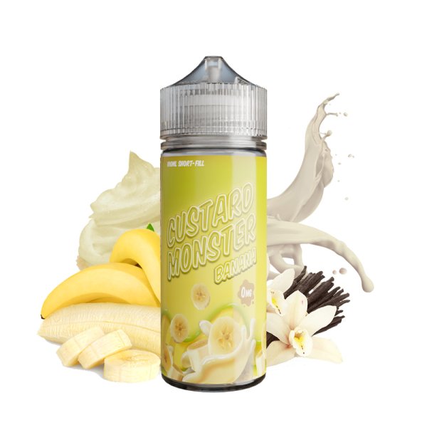 [Black Friday] Banana Custard 0mg 100ml - Custard Monster by Monster Vape Labs