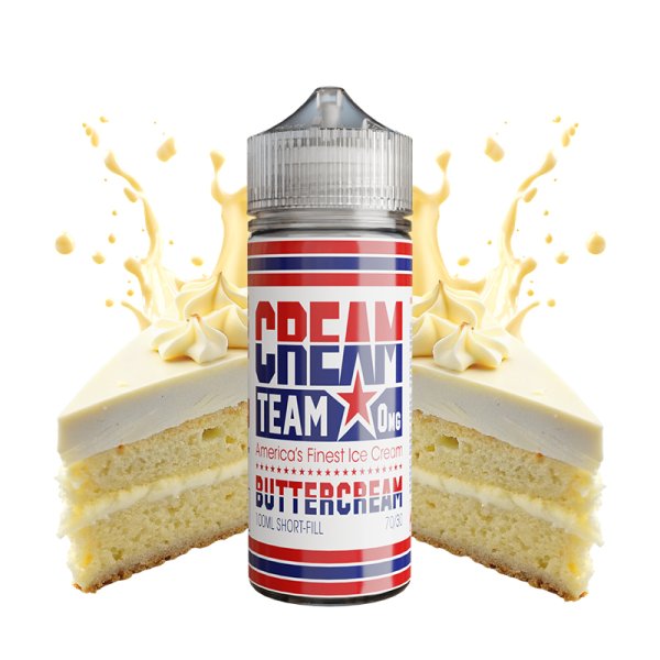 Buttercream 0mg 100ml - The Cream Team by Monster Vape Labs