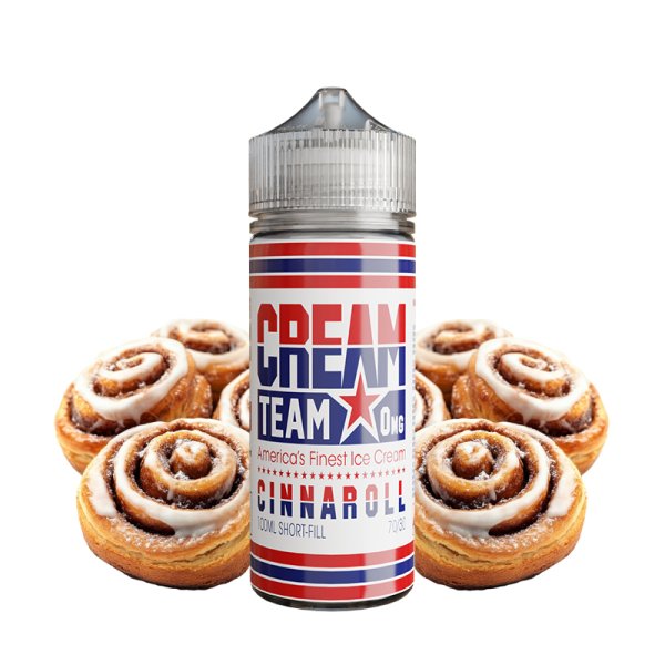 Cinnaroll 0mg 100ml - The Cream Team by Monster Vape Labs