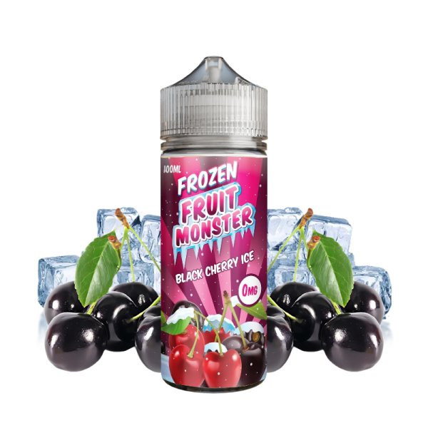Black Cherry Ice 0mg 100ml - Frozen Fruit Monster by Monster Vape Labs