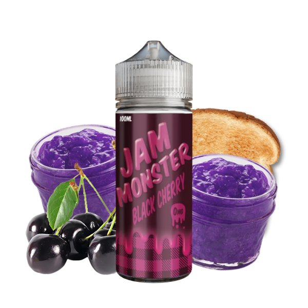 [Black Friday] Black Cherry 0mg 100ml - Jam Monster by Monster Vape Labs