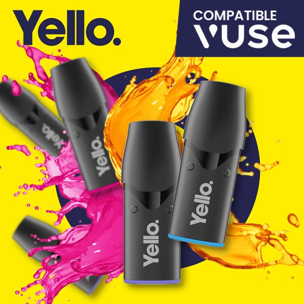 Cartouches Pré-Remplies Yello 20mg 2ml (2pcs) - Yello.