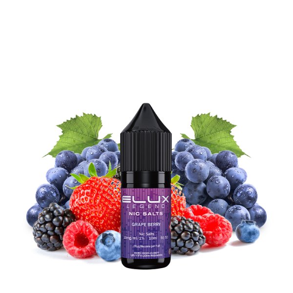 Grape Berry Nic Salt 10ml - Elux