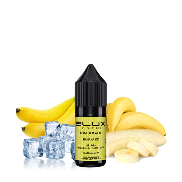 Banana Ice Nic Salt 10ml - Elux