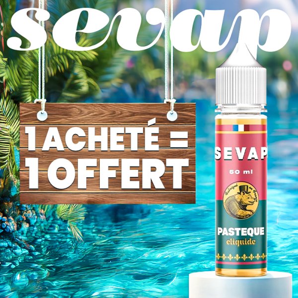 [Offer] 1+1 Pastèque 0mg 50ml - Sevap
