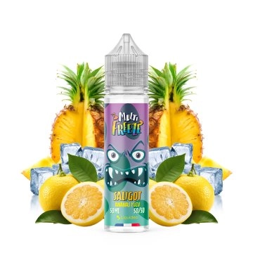 Saligot Ananas Yuzu 0mg 50ml - Liquideo Multifreeze