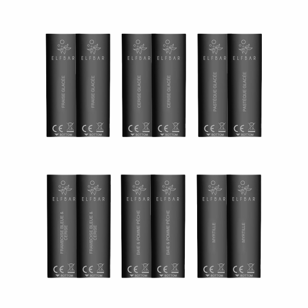 [Destock] Pre-filled Cartridges 4in1 2ml 20mg (2pcs) - Elfbar