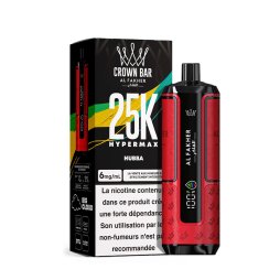 Puff 25k Hyper Max - Crown Bar by Al Fakher