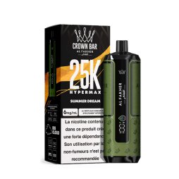 Puff 25k Hyper Max - Crown Bar by Al Fakher