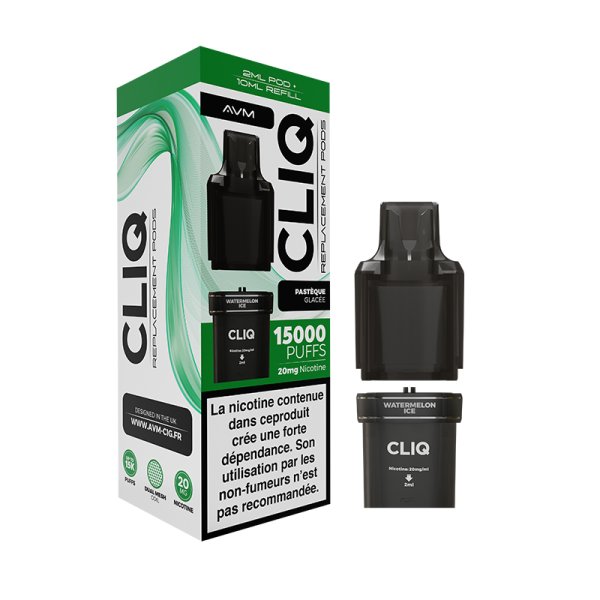 Cartouches Pré-Remplies Cliq 2% (1pcs) - AVM