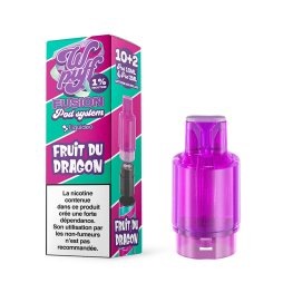 Pre-filled Cartridge 15K 10mg (1pc) - Wpuff Fusion by Liquideo