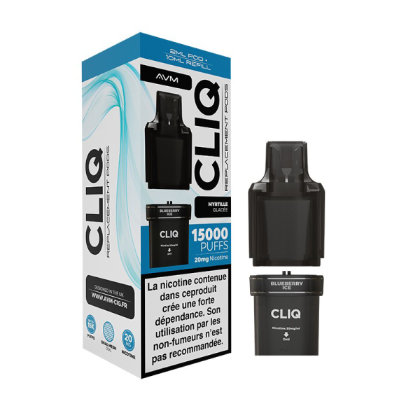 Cartouches Pré-Remplies Cliq 2% (1pcs) - AVM