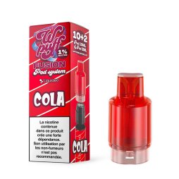 Pre-filled Cartridge 15K 10mg (1pc) - Wpuff Fusion by Liquideo