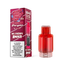 Pre-filled Cartridge 15K 20mg (1pc) - Wpuff Fusion by Liquideo