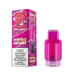 Pre-filled Cartridge 15K 20mg (1pc) - Wpuff Fusion by Liquideo