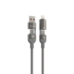 Câble de Charge Multi Fonction 4 in 1 Ultra 2 (1pcs) - DEVIA