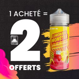 [Offer] 1+2 Watermelon Lemonade 0mg 100ml - Lemonade Monster by Monster Vape Labs