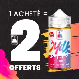 [Offer] 1+2 Fruity 0mg 100ml - The Milk by Monster Vape Labs