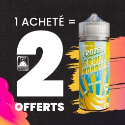 [Offer] 1+2 Banana Ice 0mg 100ml - Frozen Fruit Monster by Monster Vape Labs