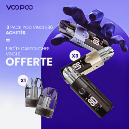 [Offer] 3+1 Pack Pod Vinci E80 - Voopoo