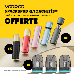 [Offer] 5+1 Pack Pod Argus Klyc - Voopoo