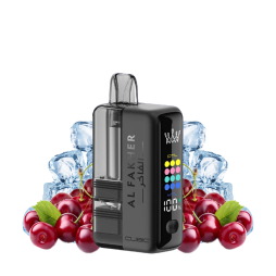 Starter Kit Matte Black Cubic 30k 20mg - Crown Bar by Al Fakher