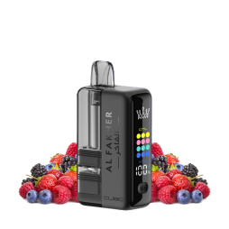 Starter Kit Matte Black Cubic 30k 20mg - Crown Bar by Al Fakher