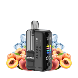 Starter Kit Matte Black Cubic 30k 20mg - Crown Bar by Al Fakher