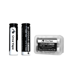 Battery 14500 10A 1000mAh (2pcs) - Orca Vape