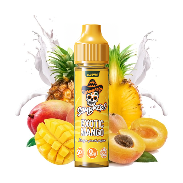 Exotic Mango 0mg 50ml - Sombrero by Vape Maker