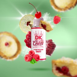 Manchester Tart 0mg 100ml - DK Cakes by Donut King