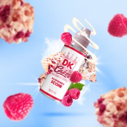 Raspberry Scone 0mg 100ml - DK Cakes by Donut King