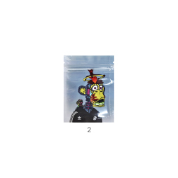 Monkey Snap-Closing Pouch (100pcs) 7x9cm