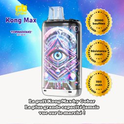Kong Max Blueberry Ice 30K Capacité 20ml/2% - Gobar