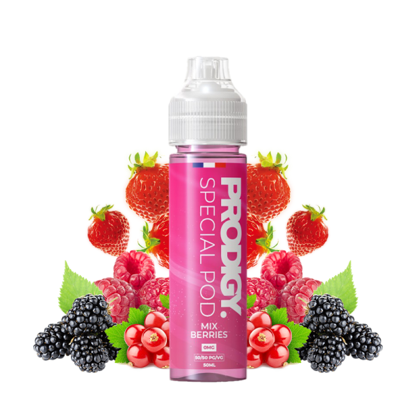Mix Berries 0mg 50ml - Prodigy by Vape Maker Mix Berries 0mg 50ml - Prodigy by Vape Maker