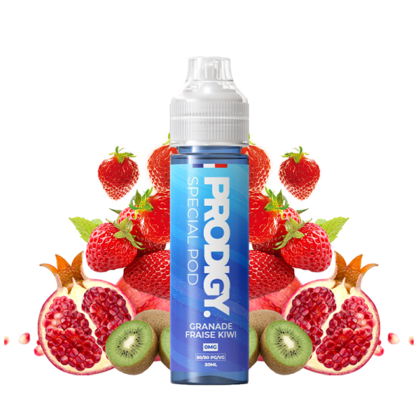 Grenade Fraise Kiwi 0mg 50ml - Prodigy by Vape Maker Grenade Fraise Kiwi 0mg 50ml - Prodigy by Vape Maker