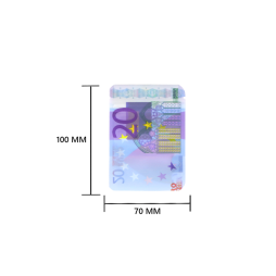 Pochette à Fermeture Pression Euro (100pcs) 7x10cm