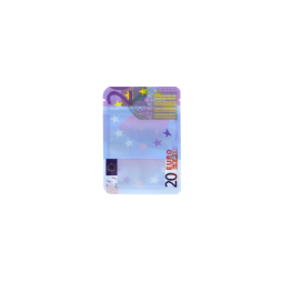 Euro Snap-Closing Pouch (100pcs) 7x10cm