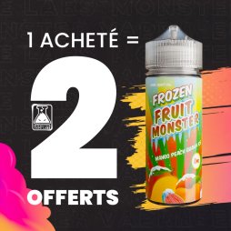[Offre] 1+2 Mango Peach Guava Ice 0mg 100ml - Frozen Fruit Monster by Monster Vape Labs