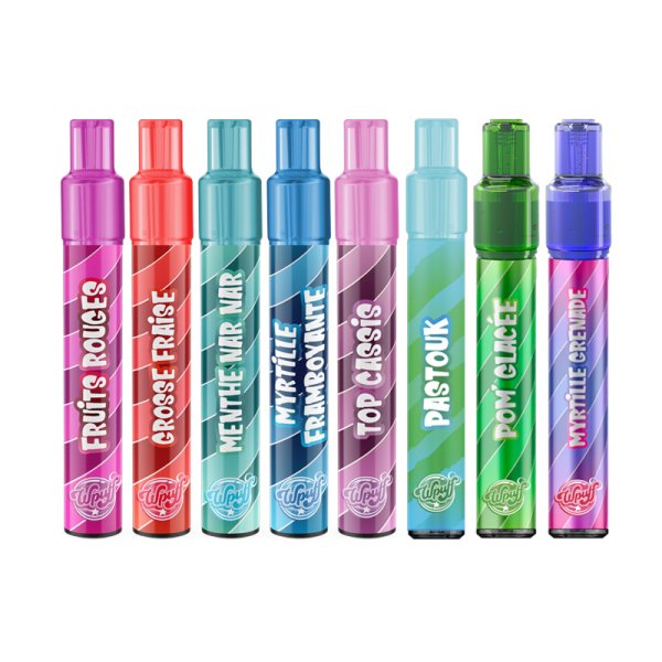 Starter Kit 800 Puffs 9mg - Wpuff 2.0 by Liquideo