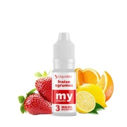 Fraise Agrumes 10ml My Eliquide - Liquideo