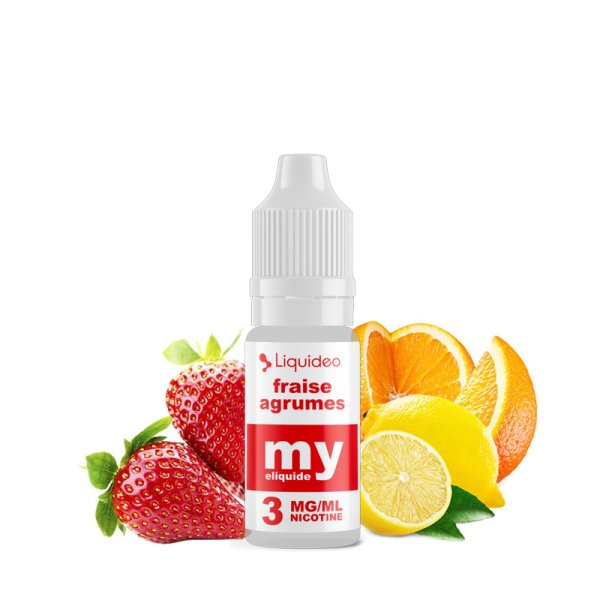 Fraise Agrumes 10ml My Eliquide - Liquideo