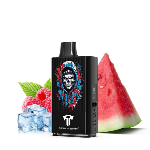 MT-10K Raspberry Watermelon Ice 2% 10ml - Tesla Bar by Teslacigs