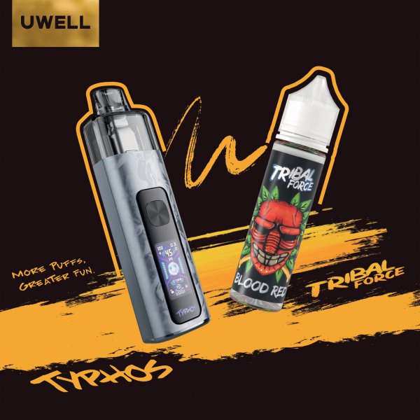 [Sample] Gift Box Typhos / Blood Red - Uwell x Tribal Force