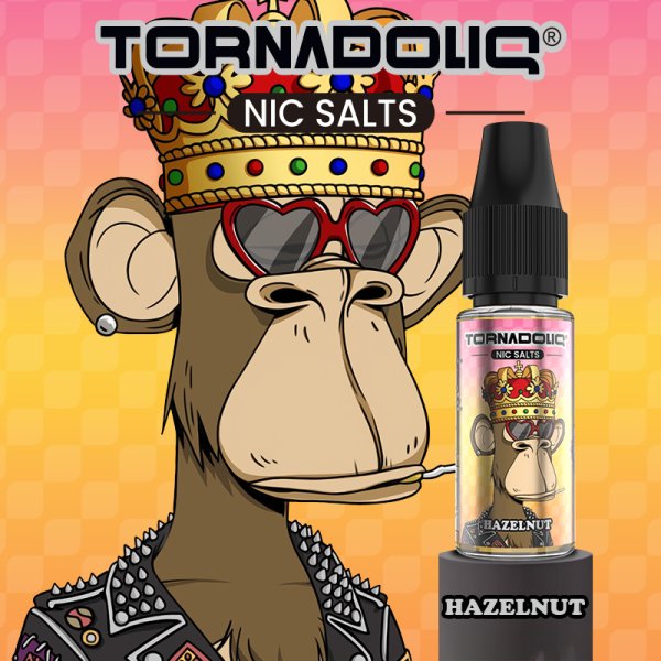 Hazelnut New Flavor 10ml - Tornadoliq